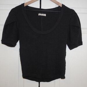 Free-people Women's Black Blouse